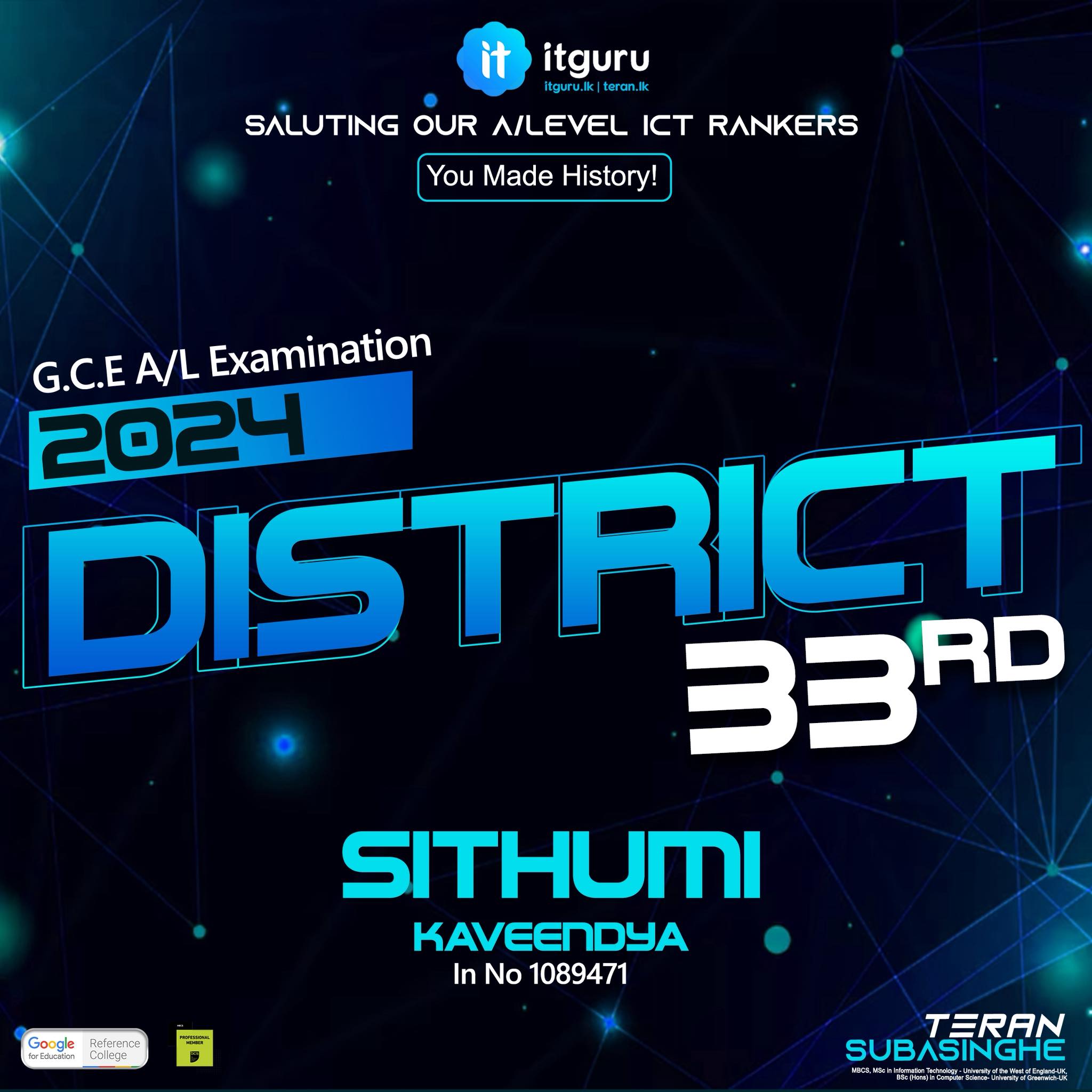 2024 A/L District 33rd